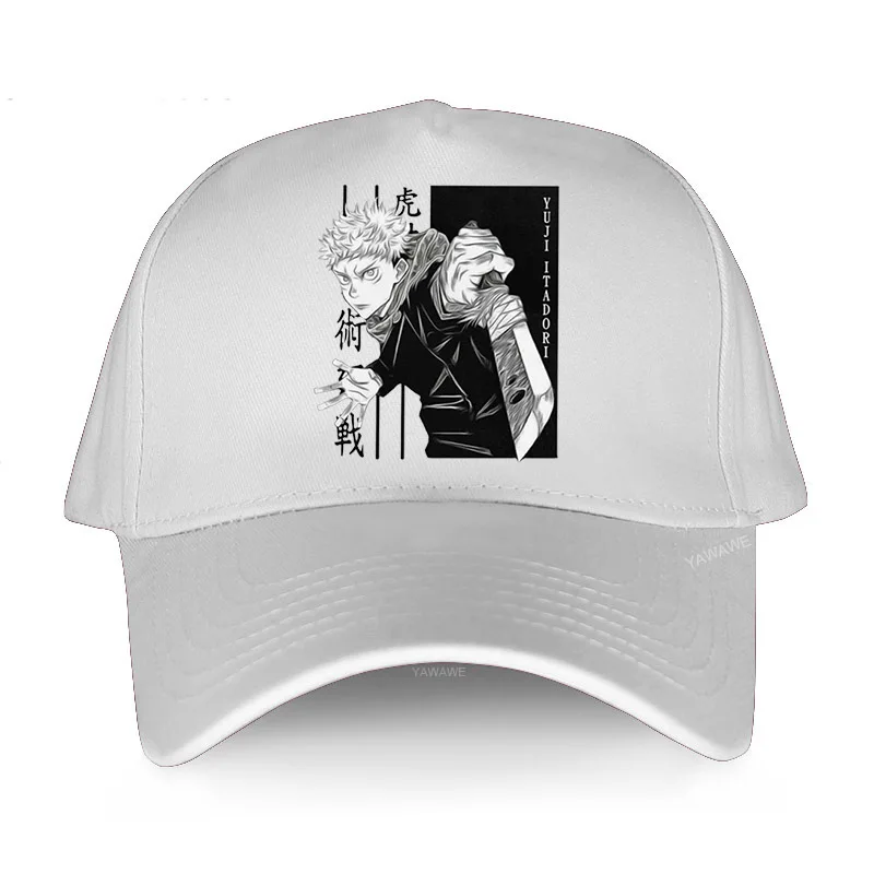 Men's Fashion cotton printed Hat brand original Cap Yuji Itadori Anime Jujutsu Unisex Breathable Baseball cap Boyfriend hats
Men's Fashion cotton printed Hat brand original Cap Yuji Itadori Anime Jujutsu Unisex Breathable Baseball cap Boyfriend hats
