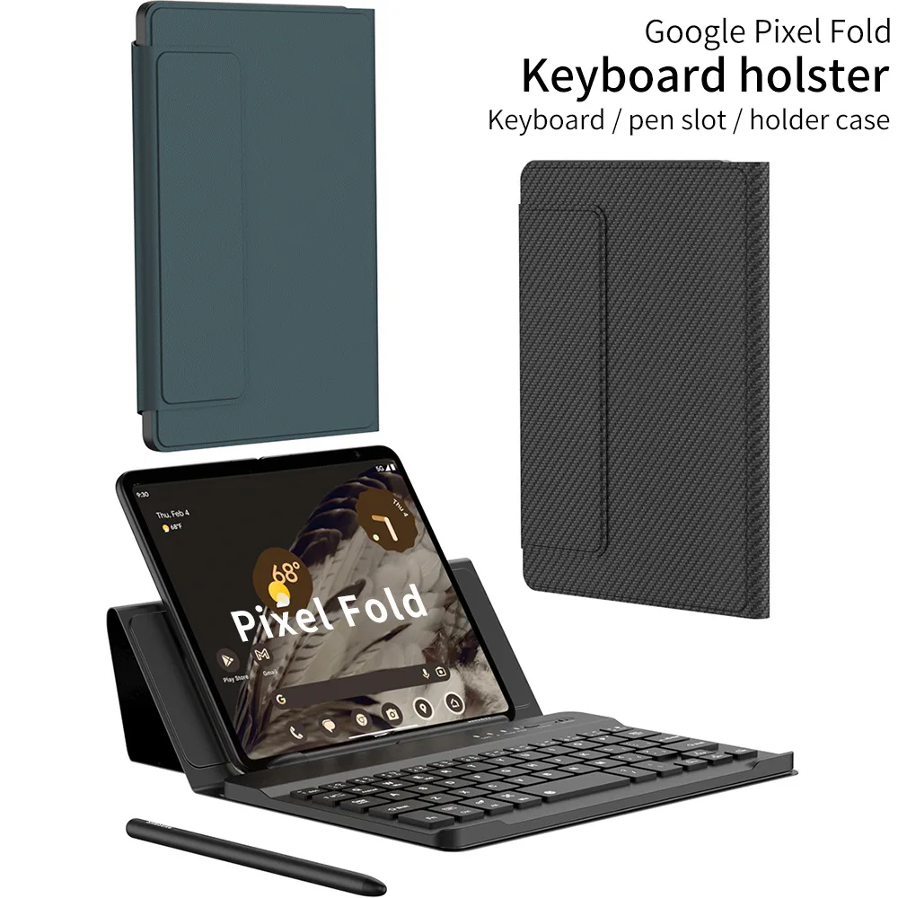Magnetic For Google Pixel Fold Case Wireless Bluetooth Keyboard Leather Case Included a Pen For Free
Magnetic For Google Pixel Fold Case Wireless Bluetooth Keyboard Leather Case Included a Pen For Free
