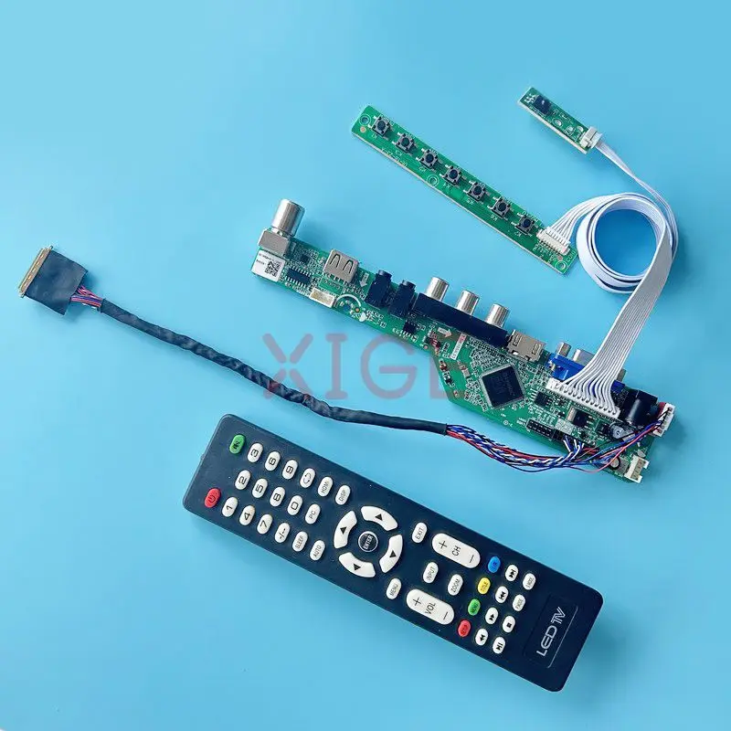 For LTN140AT01 LTN140AT02 LTN140AT07 LCD Controller Board USB+AV+HDMI+VGA LVDS 40-Pin 14" 1366*768 Kit TV Analog Laptop Display
For LTN140AT01 LTN140AT02 LTN140AT07 LCD Controller Board USB+AV+HDMI+VGA LVDS 40-Pin 14" 1366*768 Kit TV Analog Laptop Display