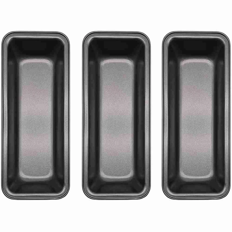 Non-Stick Long Loaf Tin, Carbon Steel Bread Baking Pan,Toast Box,Bakeware,Kitchen Bakeware Tools,3 Piece Set
Non-Stick Long Loaf Tin, Carbon Steel Bread Baking Pan,Toast Box,Bakeware,Kitchen Bakeware Tools,3 Piece Set