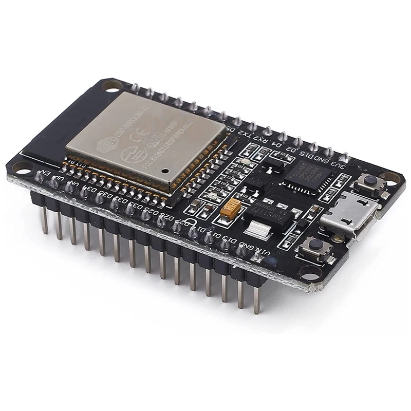 

ESP32S ESP32 ESP-WROOM-32 Development Board 2.4Ghz Dual-Core Wifi+Bluetooth 2 Function Microcontroller For Arduino (30P)