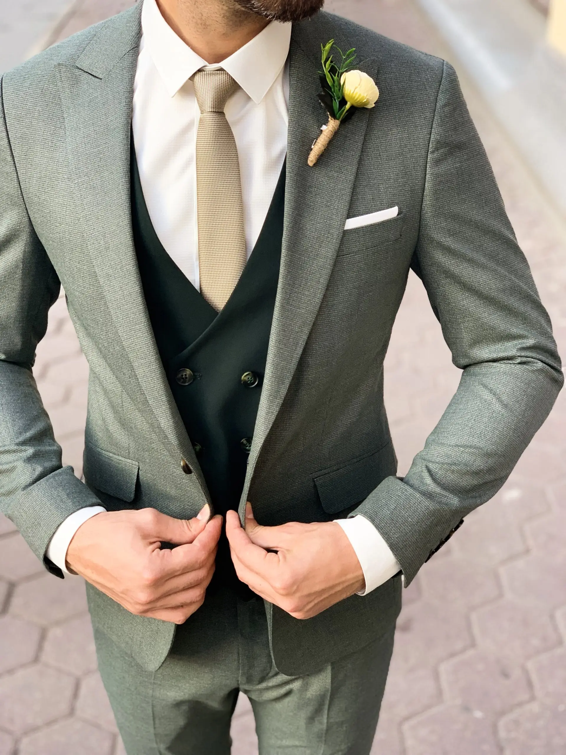 2022 New Men Suit Slim Fit Wedding Groom Wear Peak Lapel One Button Business Male Blazer Sets (Jacket+Pant+Vest) Costume Homme
2022 New Men Suit Slim Fit Wedding Groom Wear Peak Lapel One Button Business Male Blazer Sets (Jacket+Pant+Vest) Costume Homme