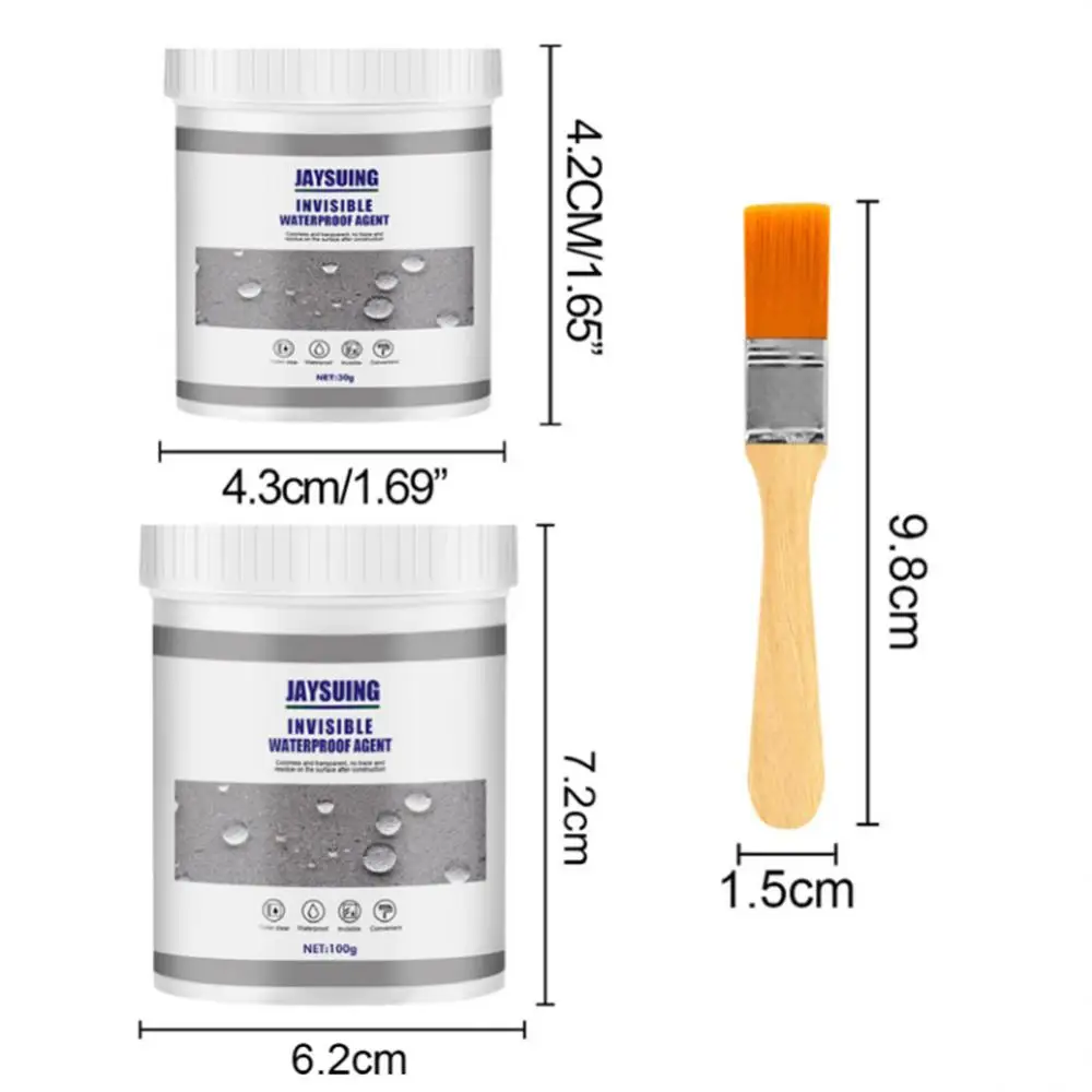 Waterproof Leak-proof Sealant Glue Super Strong Adhesive Sealant Liquid Mighty Binding Spray Leak Water Seepage Repair Sealer
Waterproof Leak-proof Sealant Glue Super Strong Adhesive Sealant Liquid Mighty Binding Spray Leak Water Seepage Repair Sealer