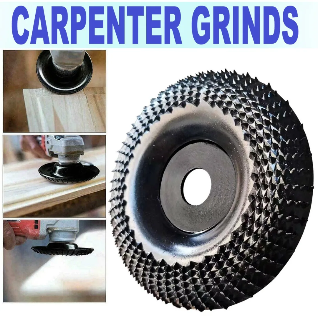 4Inch Angle Grinder Grinding Discs Wood Sanding Carving Shaping Disc Woodworking Carving Tool For Angle Grinder Grinding Wheel
4Inch Angle Grinder Grinding Discs Wood Sanding Carving Shaping Disc Woodworking Carving Tool For Angle Grinder Grinding Wheel