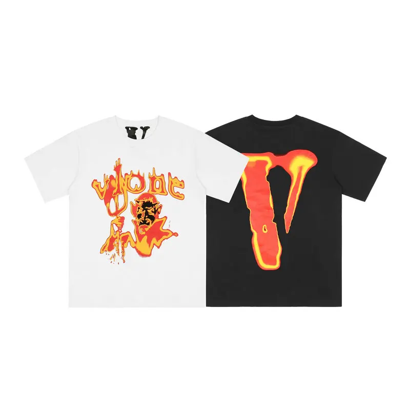 VLONE Men T Shirt Flame T Shirts Skull T-Shirt Loose Mens Clothing Street Male Tee 100% Cotton Casual Top
VLONE Men T Shirt Flame T Shirts Skull T-Shirt Loose Mens Clothing Street Male Tee 100% Cotton Casual Top