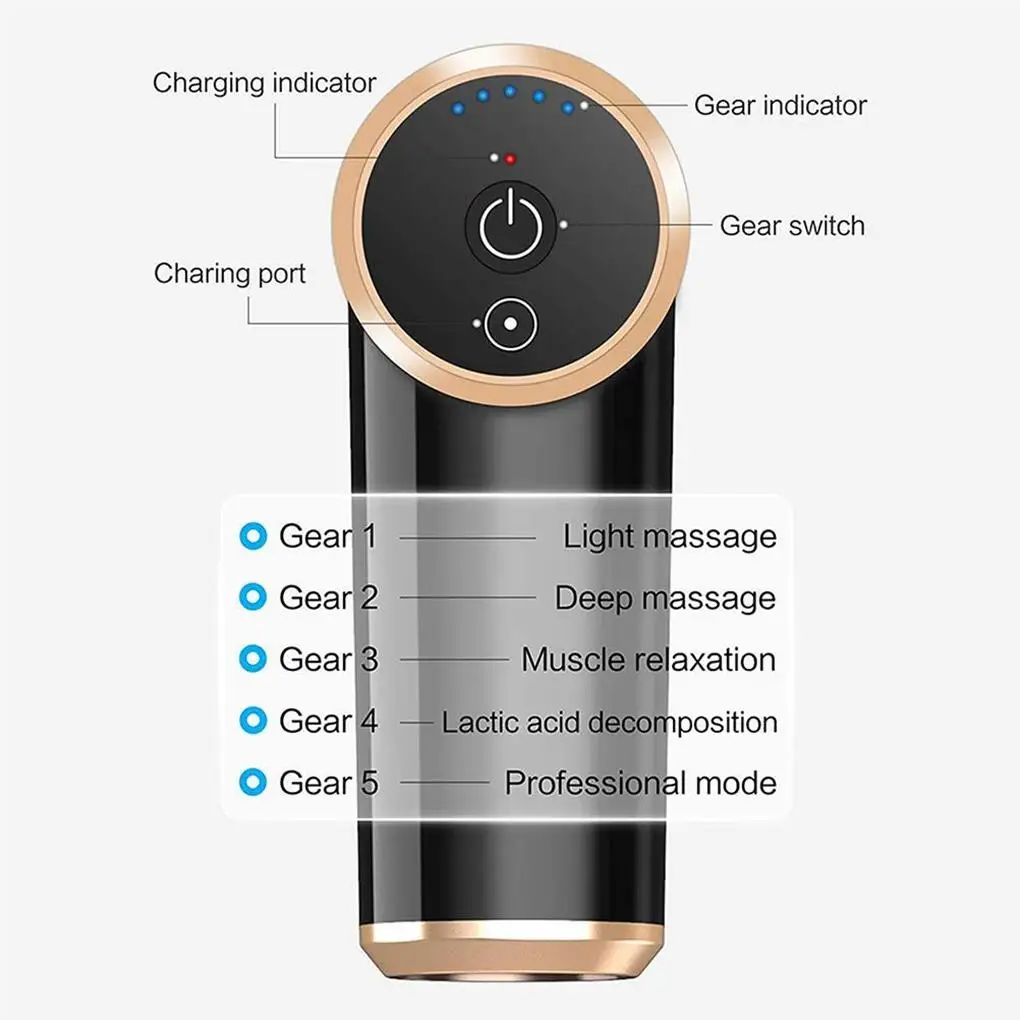 Muscle Massager Health Care Massaging Device Fine Workmanship Long-lasting Digital Display Adjustable Full Body Adult
Muscle Massager Health Care Massaging Device Fine Workmanship Long-lasting Digital Display Adjustable Full Body Adult