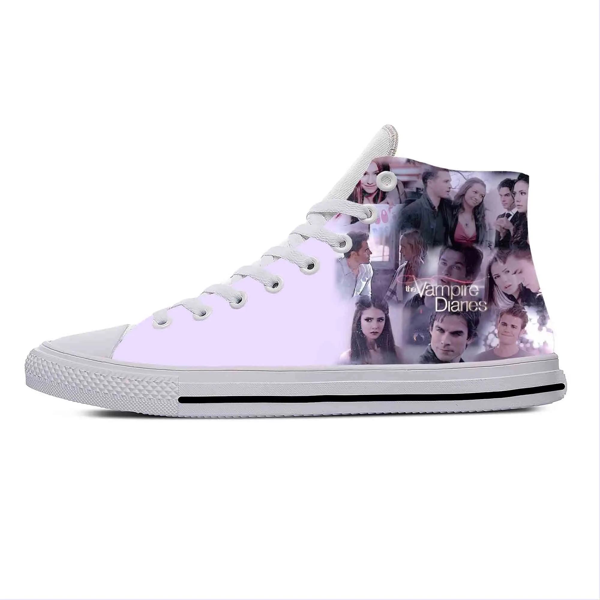 Anime Cartoon The Vampire Diaries Damon Salvatore Casual Cloth Shoes High Top Lightweight Breathable 3D Print Men Women Sneakers
Anime Cartoon The Vampire Diaries Damon Salvatore Casual Cloth Shoes High Top Lightweight Breathable 3D Print Men Women Sneakers