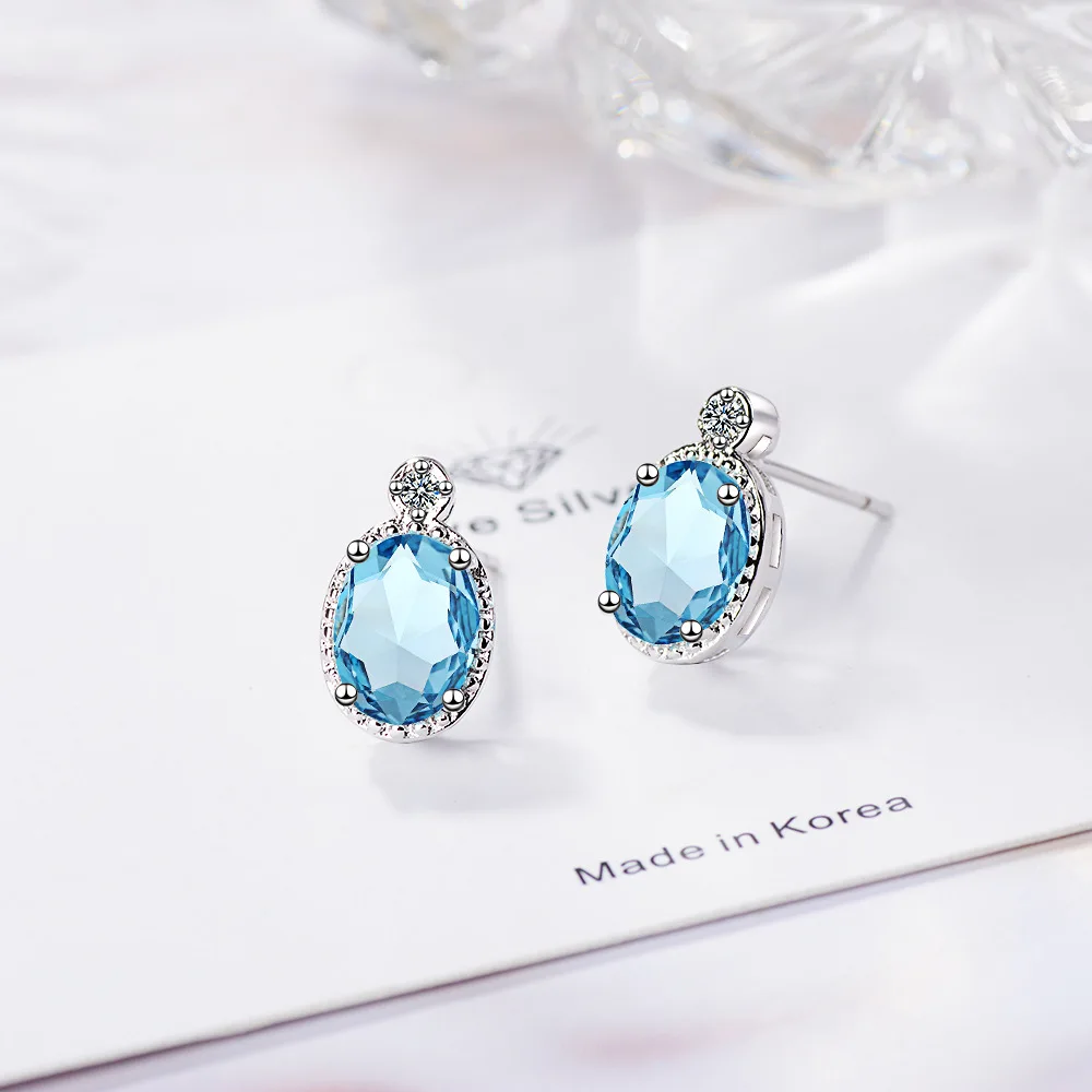 100% 925 Sterling Silver Origin Sapphire Drop Earring Female Aros Mujer Oreja Blue Sapphire Gemstone Orecchini Jewelry Bizuteria
100% 925 Sterling Silver Origin Sapphire Drop Earring Female Aros Mujer Oreja Blue Sapphire Gemstone Orecchini Jewelry Bizuteria