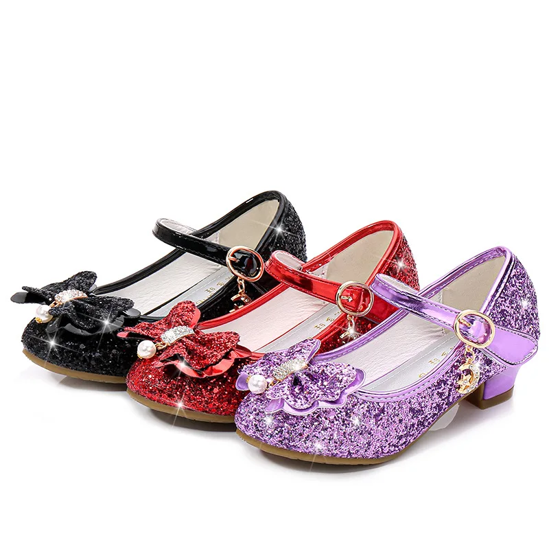 Kids Shoes Girls High-heeled Shoes New Children's Princess Shoes New Fashion Aisha Girls Leather Wedding Shoes
Kids Shoes Girls High-heeled Shoes New Children's Princess Shoes New Fashion Aisha Girls Leather Wedding Shoes