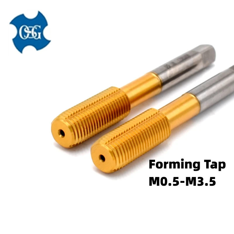 1PCS HSSE With Tin Forming Tap M0.5 0.6 M0.7 M0.8 M0.9 M1 M1.1 M1.2 M1.4 M1.6 M1.7M1.8 M2 M2.2M2.5 M2.6M3 M3.5 Screw Thread Taps
1PCS HSSE With Tin Forming Tap M0.5 0.6 M0.7 M0.8 M0.9 M1 M1.1 M1.2 M1.4 M1.6 M1.7M1.8 M2 M2.2M2.5 M2.6M3 M3.5 Screw Thread Taps
