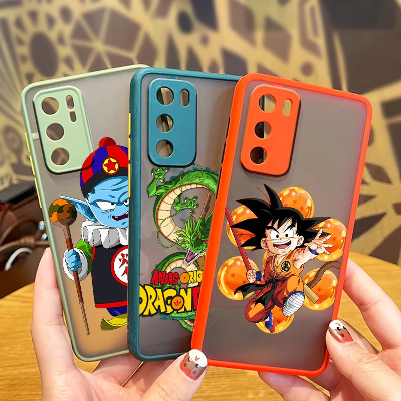 Anime GOKU DBZ Dragon Ball For Huawei P50 P40 P40 P30 P20 Mate 40 20 10 Nova 8 3i 2i Frosted Translucent Phone Case Fundas Cover
Anime GOKU DBZ Dragon Ball For Huawei P50 P40 P40 P30 P20 Mate 40 20 10 Nova 8 3i 2i Frosted Translucent Phone Case Fundas Cover