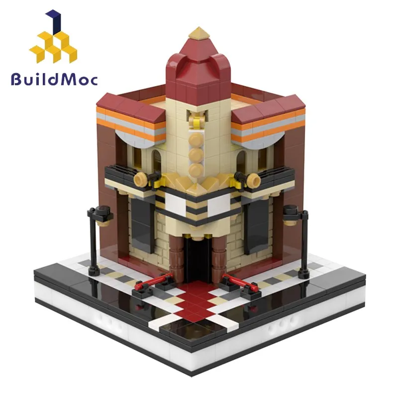 BuildMoc город улица вид мини старый кинотеатр модульный конструктор Набор архитектурные Кубики Игрушки для детей Подарки город
BuildMoc город улица вид мини старый кинотеатр модульный конструктор Набор архитектурные Кубики Игрушки для детей Подарки город