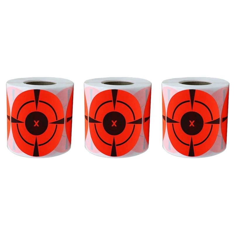 

Target Stickers (Qty 375Pcs 3 Inch) Self Adhesive Targets for Hunting Targets