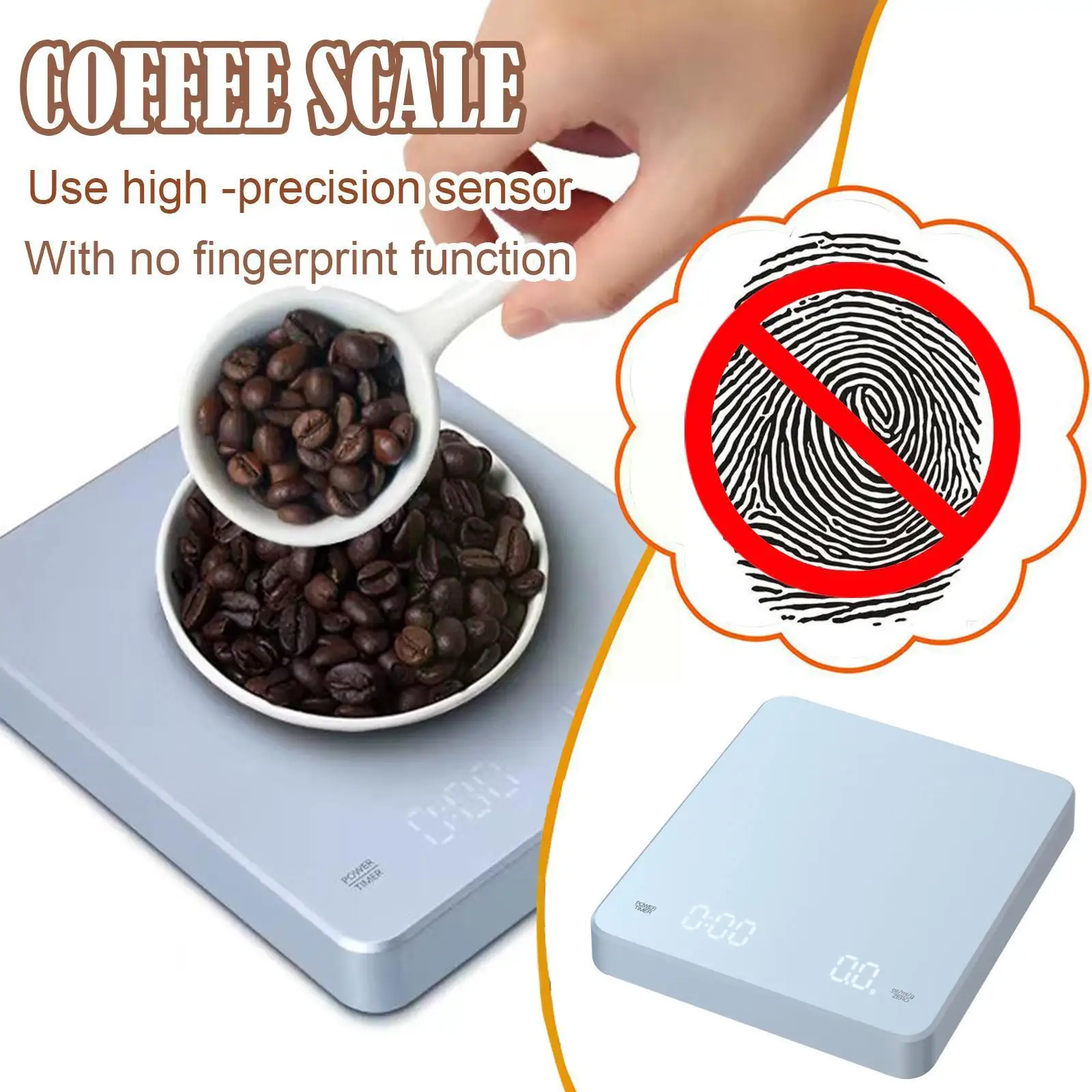 New LED Blue Mirror Basic+ Electronic Scale Built-in Auto Timer Pour Over Espresso Smart Coffee Scale Kitchen Scales Type-C P7Y1
New LED Blue Mirror Basic+ Electronic Scale Built-in Auto Timer Pour Over Espresso Smart Coffee Scale Kitchen Scales Type-C P7Y1