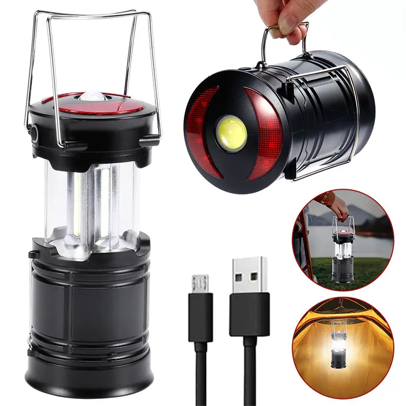 Portable Rechargeable Camping Lantern Flashlight 3 Modes Two Way Hook of Hanging Perfect for Working Camping Hiking Light
Portable Rechargeable Camping Lantern Flashlight 3 Modes Two Way Hook of Hanging Perfect for Working Camping Hiking Light