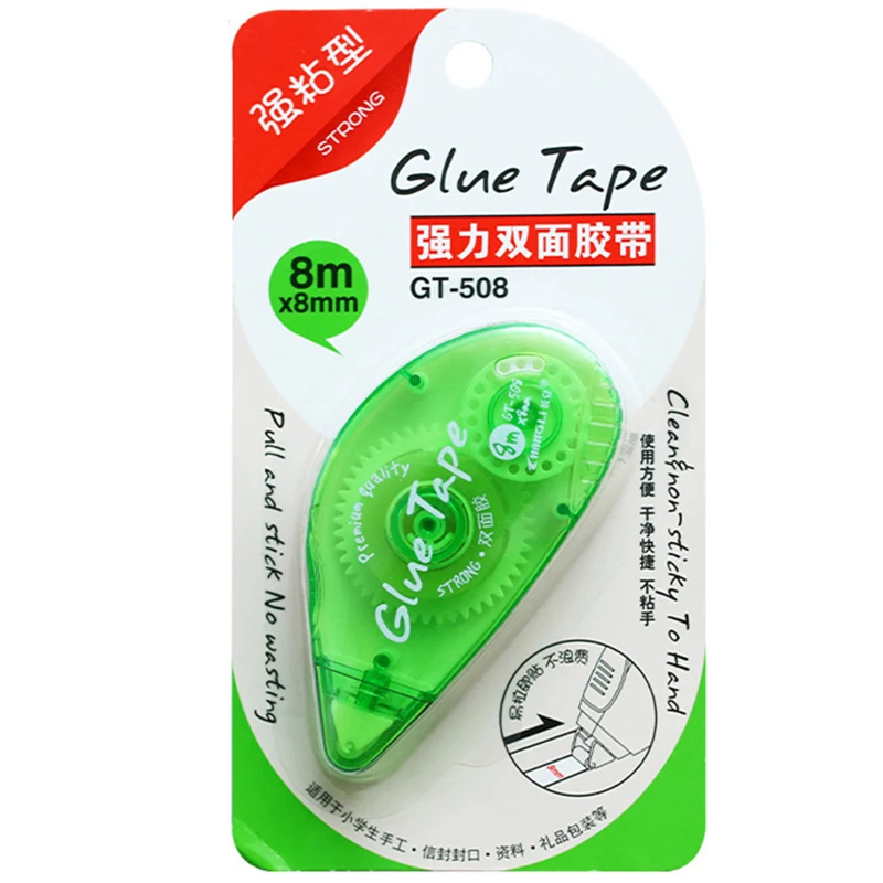 Double Sided Adhesive Roller Portable Easy to Use Scrapbook Runner Tape Roller For Office School Supplies
Double Sided Adhesive Roller Portable Easy to Use Scrapbook Runner Tape Roller For Office School Supplies