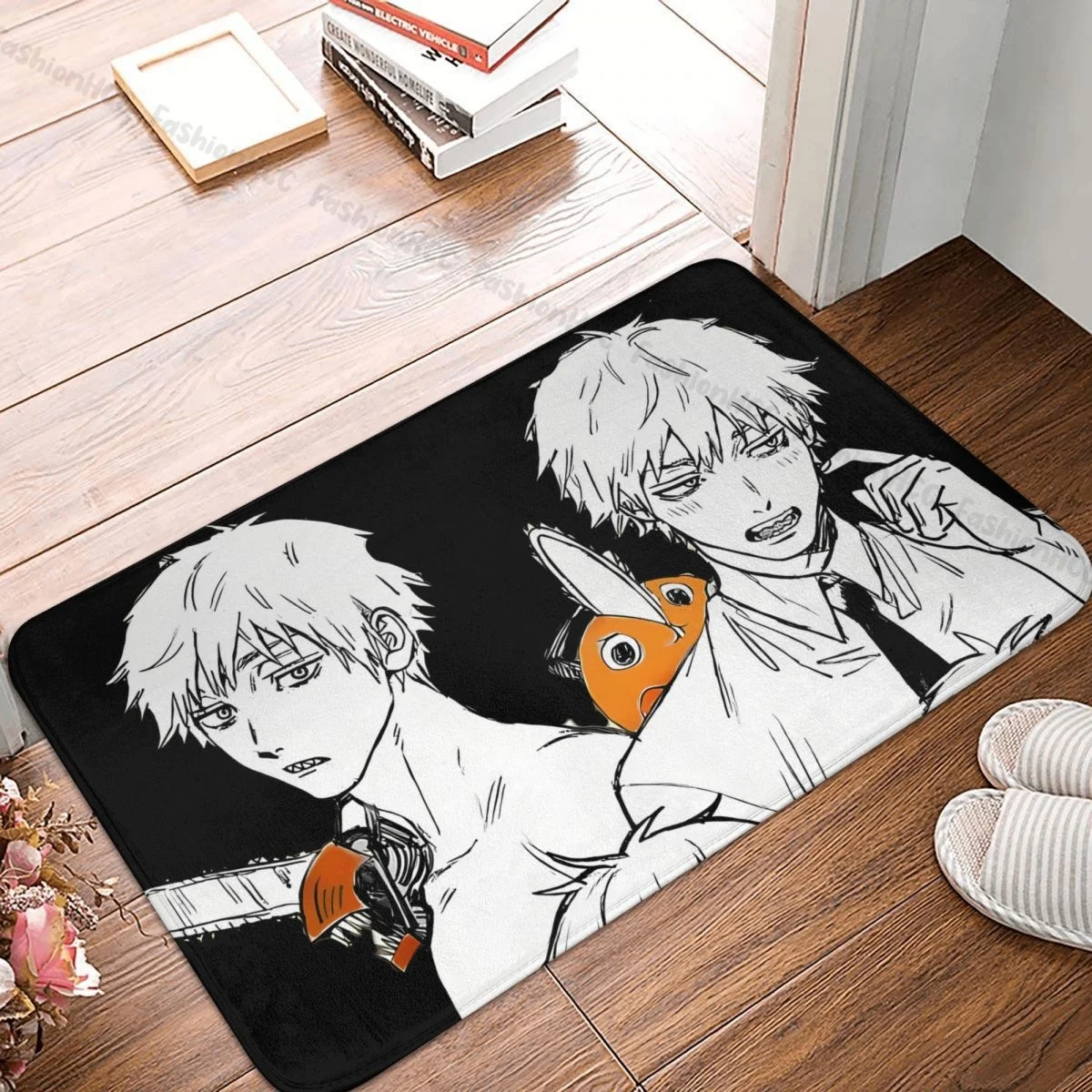 Chainsaw Man Non-slip Doormat Denji Bath Kitchen Mat Prayer Carpet Flannel Modern Decor
Chainsaw Man Non-slip Doormat Denji Bath Kitchen Mat Prayer Carpet Flannel Modern Decor