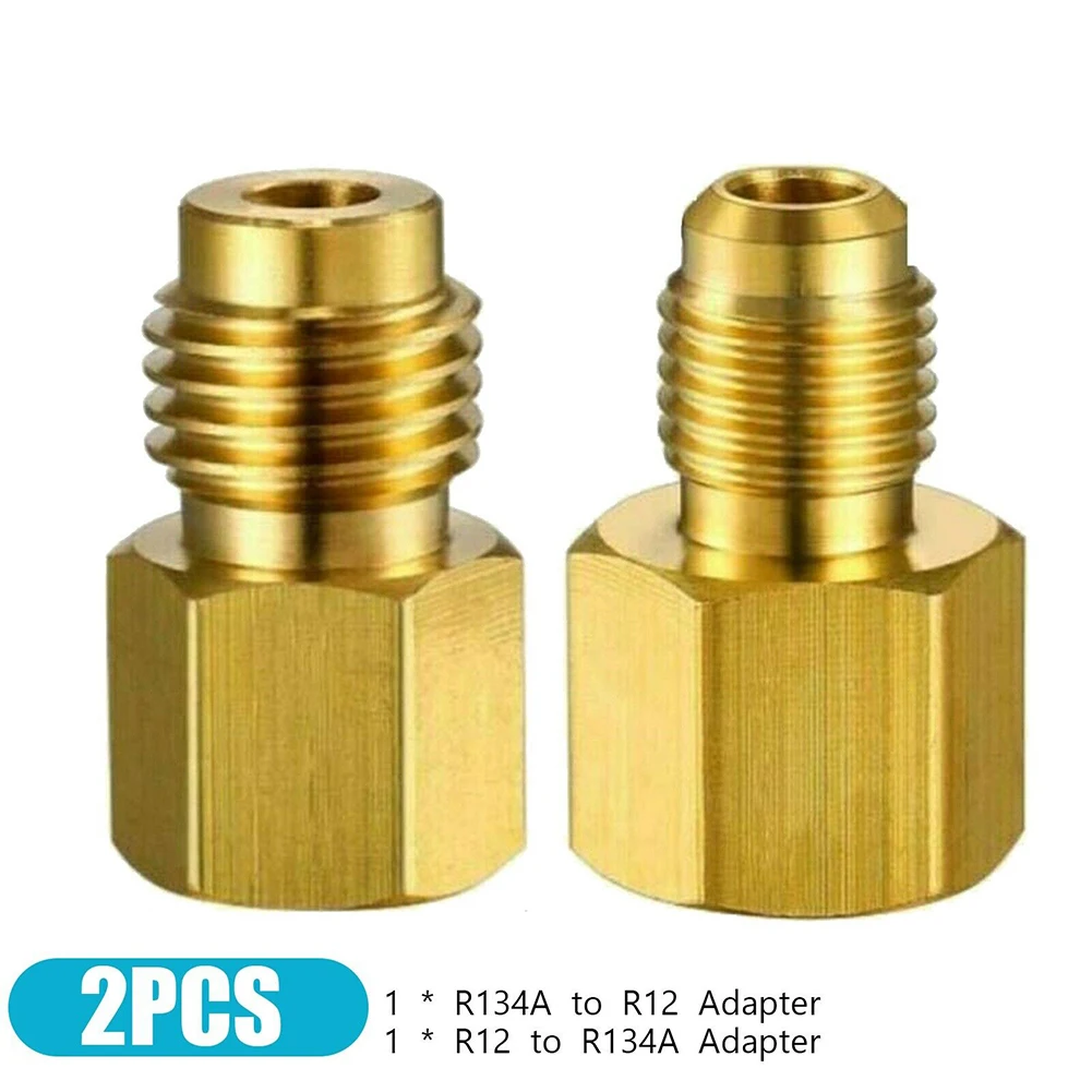 2Pcs/Set R134a To R12 Fitting Adapter 1/4 Female Flare 1/2 Acme Male Valve Kits High Quality Car Accessories
2Pcs/Set R134a To R12 Fitting Adapter 1/4 Female Flare 1/2 Acme Male Valve Kits High Quality Car Accessories