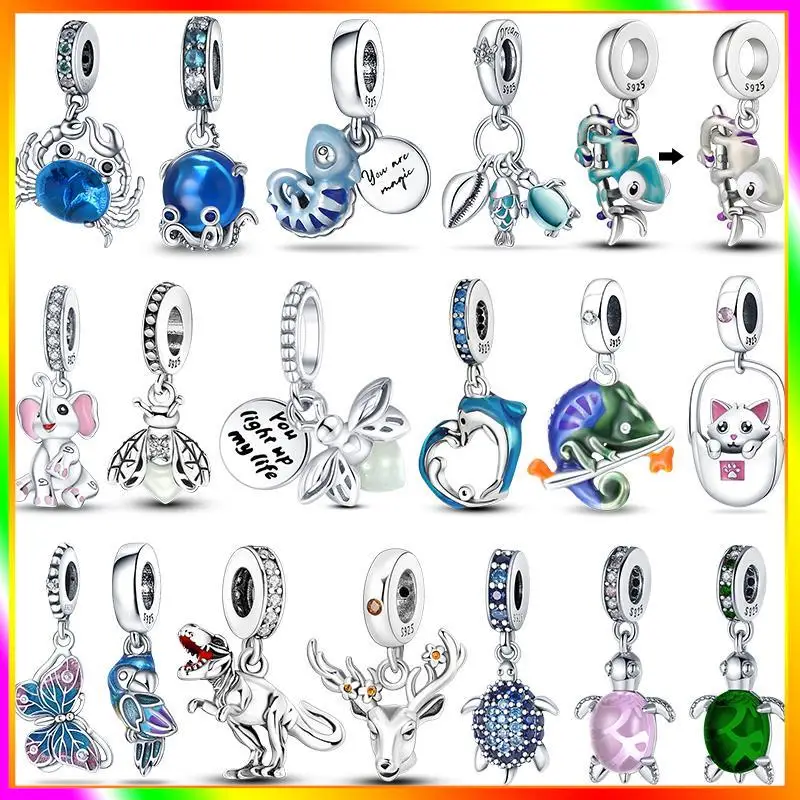 Chameleon Luminous Firefly Butterfly S925 Silver Charms Beads Fit Pandora 925 Original Bracelets For DIY Birthday Jewelry Making
Chameleon Luminous Firefly Butterfly S925 Silver Charms Beads Fit Pandora 925 Original Bracelets For DIY Birthday Jewelry Making