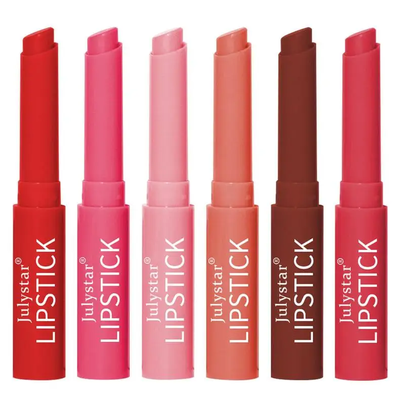 6pcs Matte Velvet Lipstick Set Long Lasting Waterproof Smooth Not Easy To Fade Lipsticks For Women
6pcs Matte Velvet Lipstick Set Long Lasting Waterproof Smooth Not Easy To Fade Lipsticks For Women