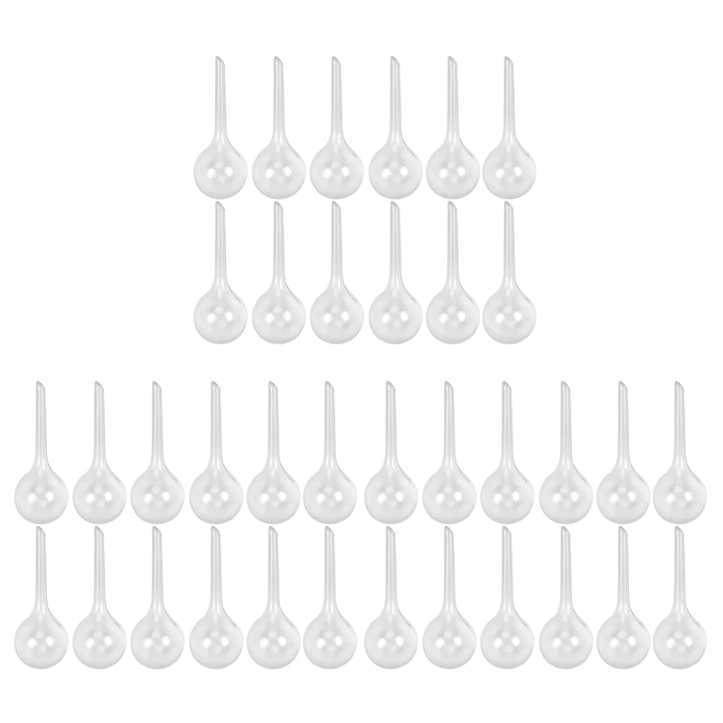 36Pcs Plant Watering Bulbs Automatic Self-Watering Globes Plastic Balls Garden Water Device Watering Bulbs For Plant
36Pcs Plant Watering Bulbs Automatic Self-Watering Globes Plastic Balls Garden Water Device Watering Bulbs For Plant
