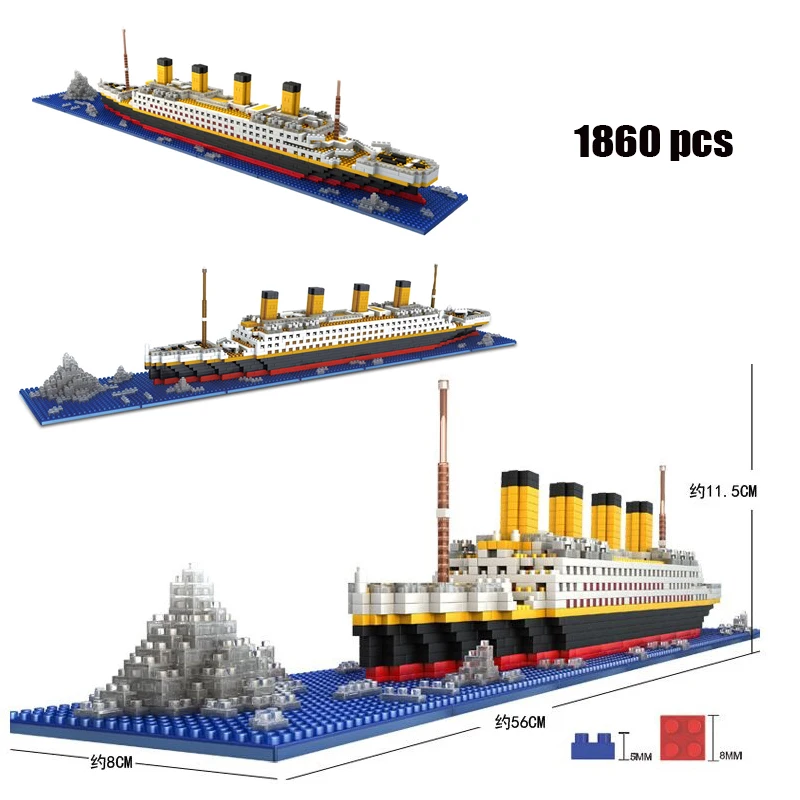 1860pcs Rms Titanic Ship Cruise Boat Model Building Blocks High-tech Classic Boat Sets Bricks Diy Birthday Kids Toys Gifts 66503
1860pcs Rms Titanic Ship Cruise Boat Model Building Blocks High-tech Classic Boat Sets Bricks Diy Birthday Kids Toys Gifts 66503