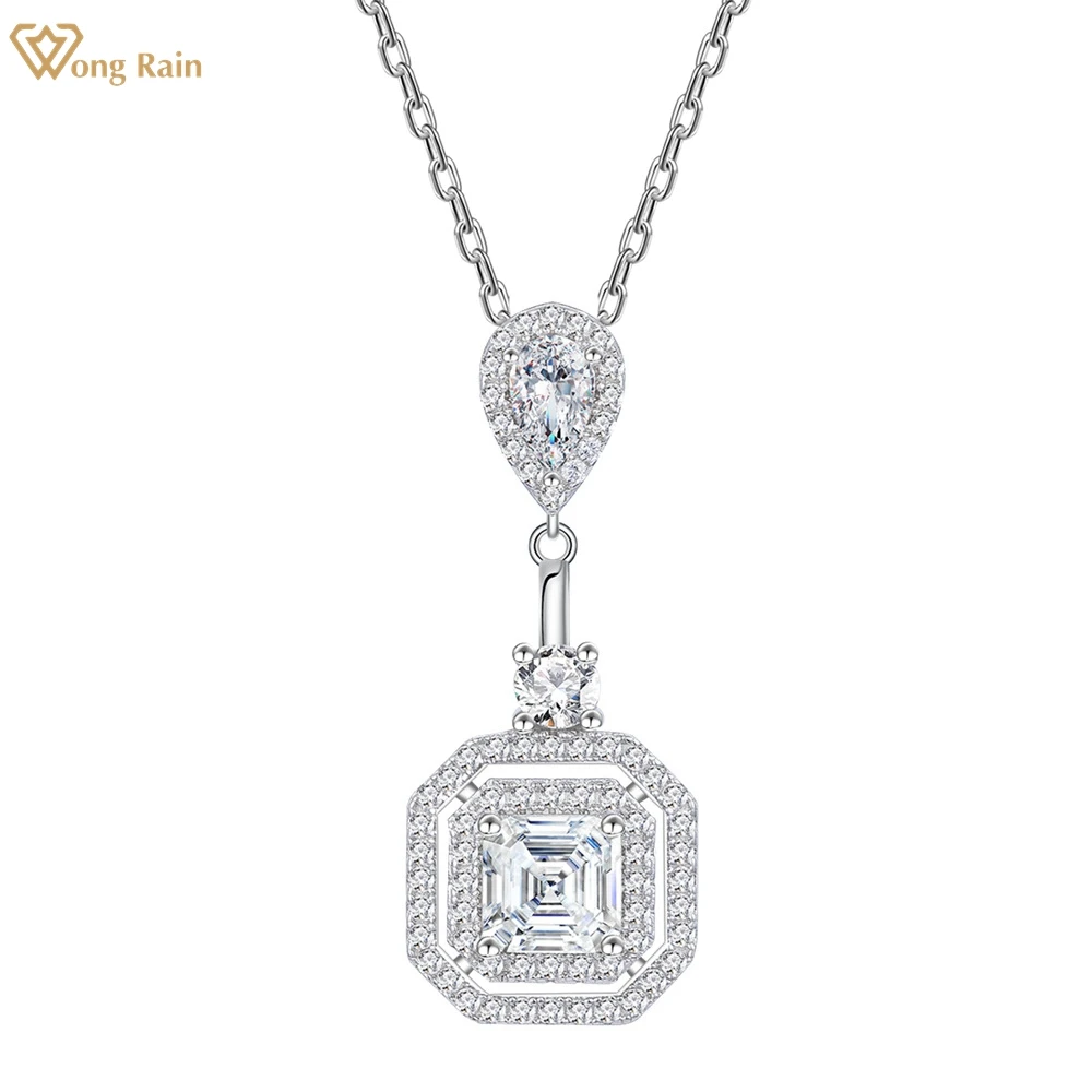 Wong Rain 18K позолоченное ожерелье из стерлингового серебра 925 пробы с высоким содержанием углерода и бриллиантом, ювелирные украшения, оптовая ... 
Wong Rain 18K позолоченное ожерелье из стерлингового серебра 925 пробы с высоким содержанием углерода и бриллиантом, ювелирные украшения, оптовая ...