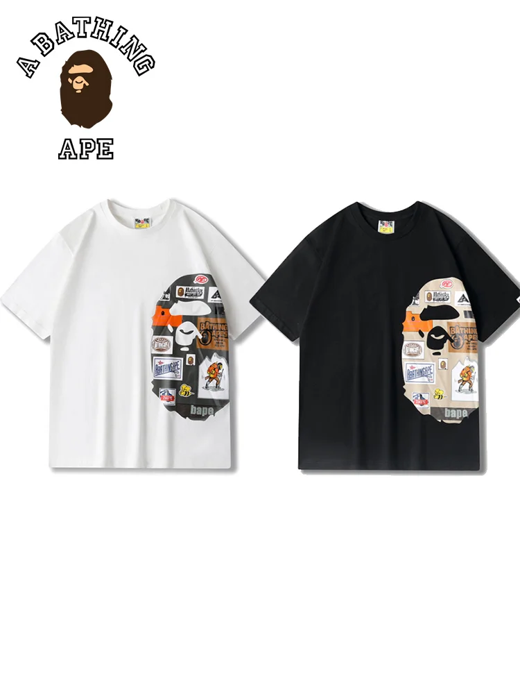 Футболка Летняя хлопковая с круглым вырезом и принтом
Футболка Летняя хлопковая с круглым вырезом и принтом