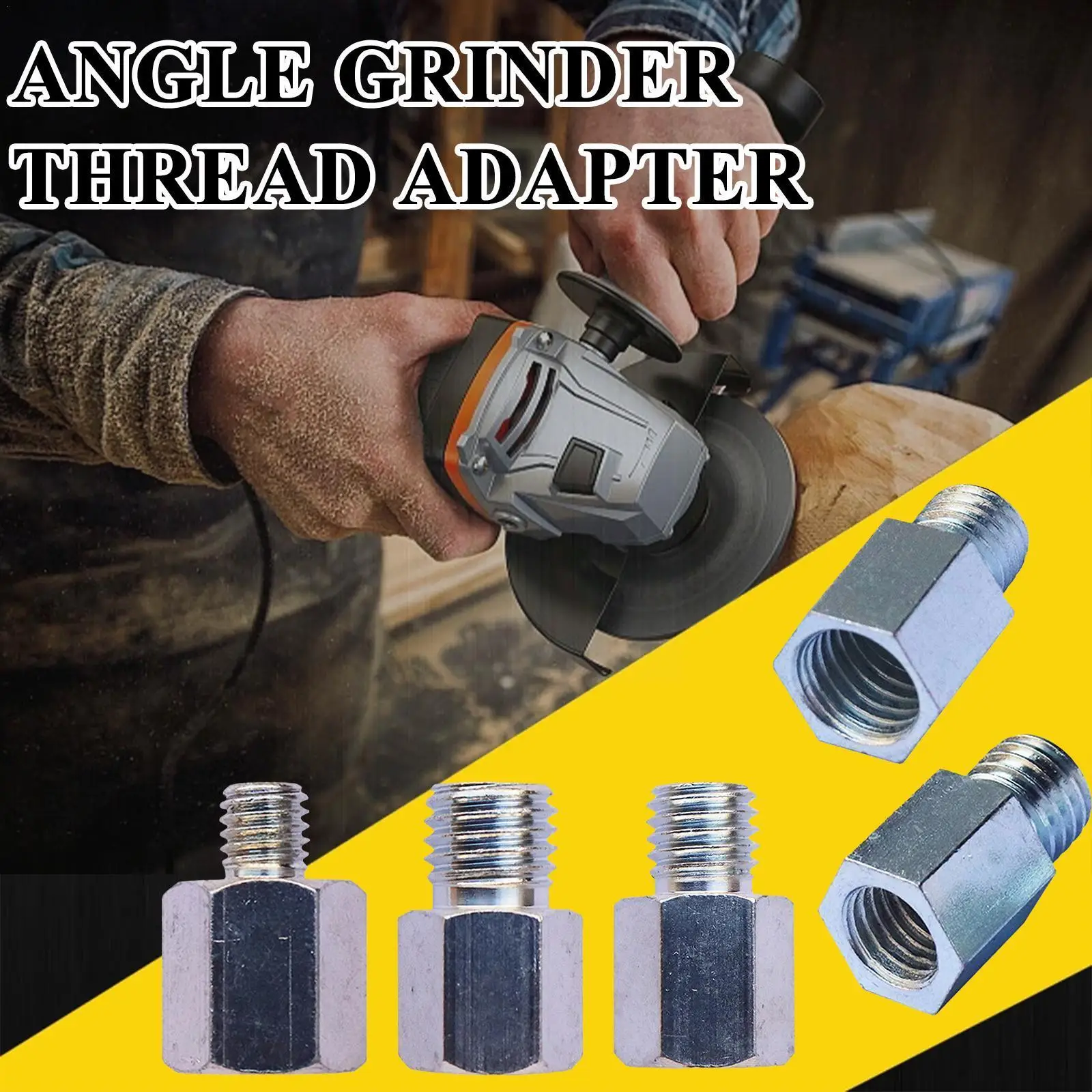 M10 To M14 Or M14 To 5/8-11 Or 5/8-11 To M14 Adapter Different Thread Diamond Core Bits Drill Grinder Cutter For Angle Grin U1p6
M10 To M14 Or M14 To 5/8-11 Or 5/8-11 To M14 Adapter Different Thread Diamond Core Bits Drill Grinder Cutter For Angle Grin U1p6
