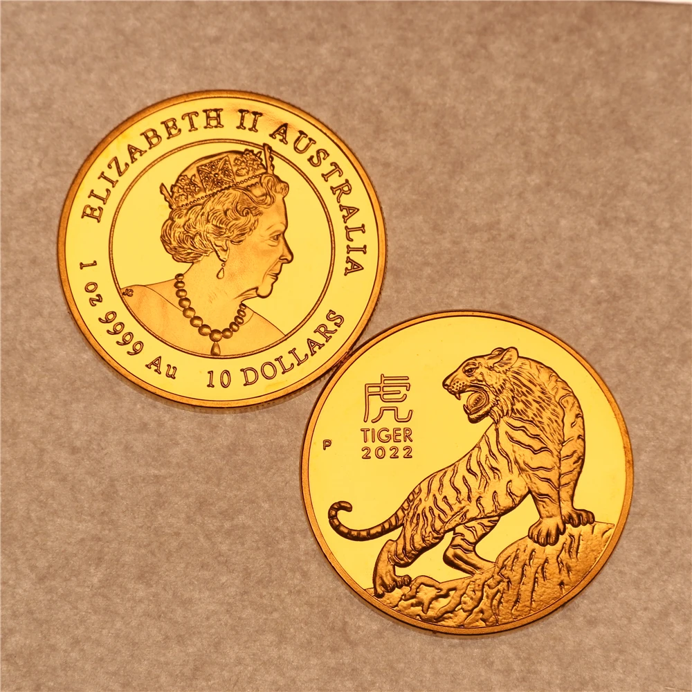 1oz 24K Gold Plated Commemorative Coin 2020 New Tiger Gold Coin Collection Craft Gift
1oz 24K Gold Plated Commemorative Coin 2020 New Tiger Gold Coin Collection Craft Gift