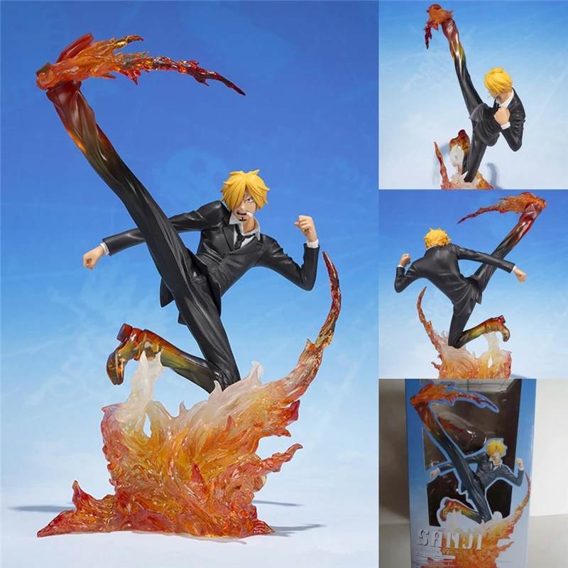 Аниме One Piece Sanji Devil Jambe Ver. ПВХ экшн-фигурка Коллекционная модель игрушки Кукла 16 см
Аниме One Piece Sanji Devil Jambe Ver. ПВХ экшн-фигурка Коллекционная модель игрушки Кукла 16 см