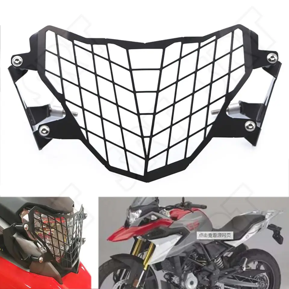 For BMW G310GS G310R G 310GS 310R G310 GS/R 2017 2018 2019 2020 Motorcycle Headlight Grille Guard Front Headlamp Shield Cover 
For BMW G310GS G310R G 310GS 310R G310 GS/R 2017 2018 2019 2020 Motorcycle Headlight Grille Guard Front Headlamp Shield Cover