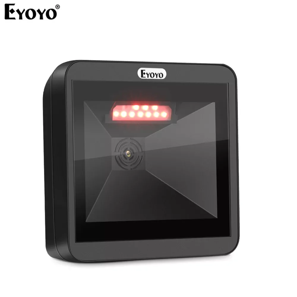 NEW2023 Eyoyo 2D Desktop Barcode Scanner, Omnidirectional Hands-Free Wired USB Big Barcode Reader 1D QR Screen Barcodes Scanning
NEW2023 Eyoyo 2D Desktop Barcode Scanner, Omnidirectional Hands-Free Wired USB Big Barcode Reader 1D QR Screen Barcodes Scanning