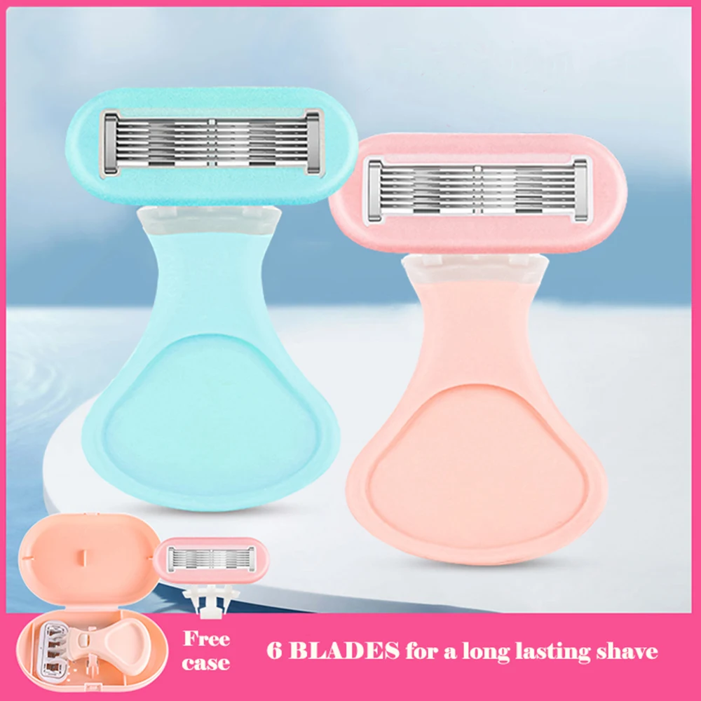 Mini Hair Removal Razor with 6-Layer Blades for Women Bikini Leg Armpit Hair Remover Manual Hair Epilator Safety Shaving Trimmer
Mini Hair Removal Razor with 6-Layer Blades for Women Bikini Leg Armpit Hair Remover Manual Hair Epilator Safety Shaving Trimmer