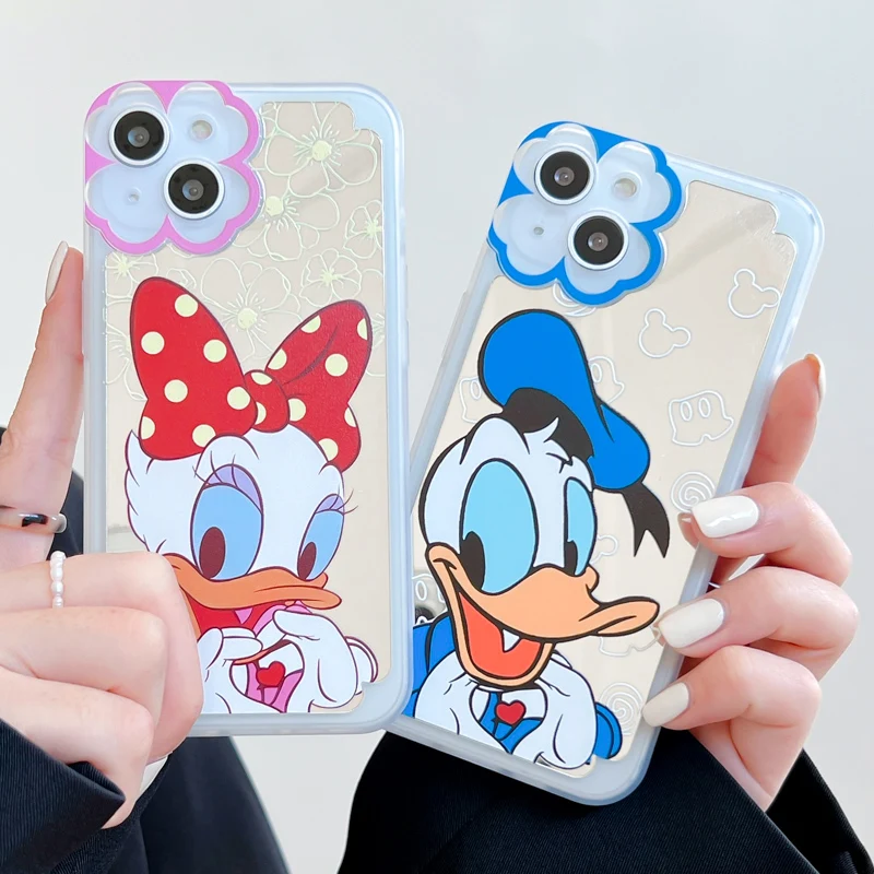 Disney Cartoon Mirror Donald Daisy Duck Phone Case for iPhone 11 12 13 mini pro XS MAX 8 7 Plus X XR Cover
Disney Cartoon Mirror Donald Daisy Duck Phone Case for iPhone 11 12 13 mini pro XS MAX 8 7 Plus X XR Cover