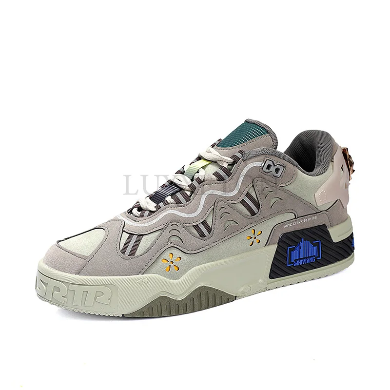 Men's Luxary Chunky Sneakers 2023 Mesh Breathable Shoes for Men Sports Running CasualFitness Vulcanize ShoesMale Sneakers 
Men's Luxary Chunky Sneakers 2023 Mesh Breathable Shoes for Men Sports Running CasualFitness Vulcanize ShoesMale Sneakers