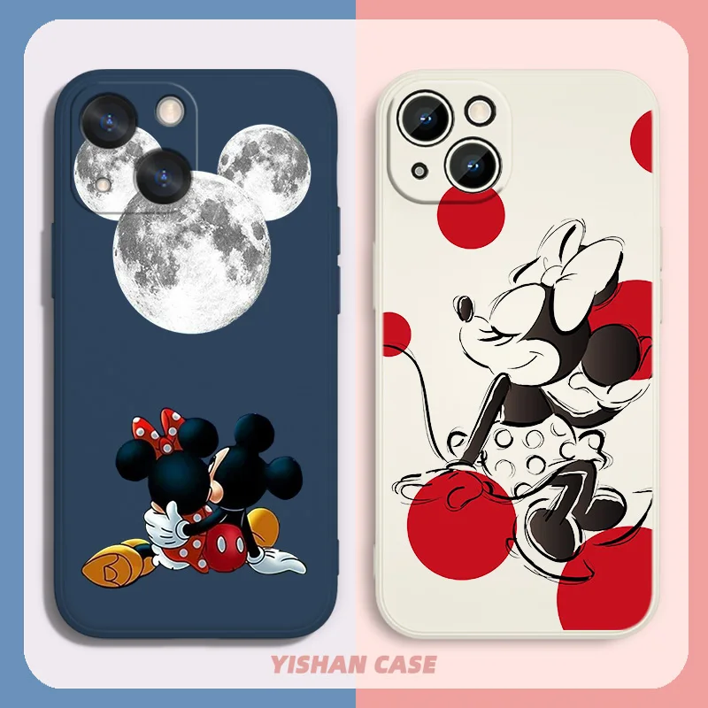 NEW Mickey Mouse Minnie Phone Case For iPhone iPhone 14 13 12 11 Pro Max mini XR XS X 8 7 6S 6 Plus Liquid Rope Cover Soft Back
NEW Mickey Mouse Minnie Phone Case For iPhone iPhone 14 13 12 11 Pro Max mini XR XS X 8 7 6S 6 Plus Liquid Rope Cover Soft Back