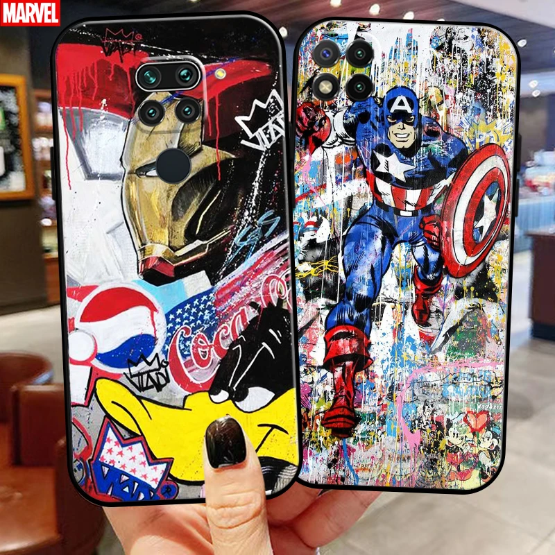 Marvel Street Graffiti For Xiaomi Redmi Note 9 Pro Max 9T 5G Phone Case Soft Back Funda Coque Liquid Silicon Black
Marvel Street Graffiti For Xiaomi Redmi Note 9 Pro Max 9T 5G Phone Case Soft Back Funda Coque Liquid Silicon Black