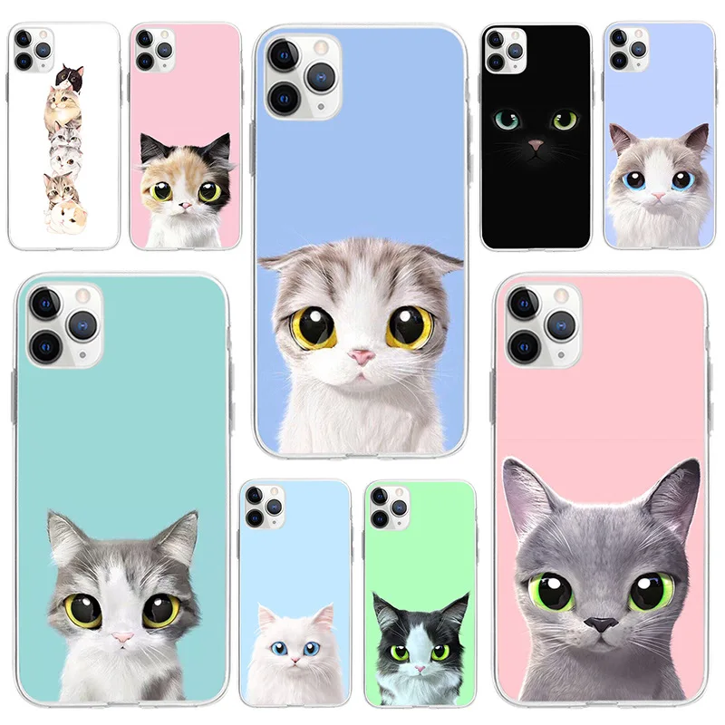 Pets are suitable for iphone12/11 PROMAX mobile phone shell XS cute cat Apple 8PLUS transparent soft shell beautiful
Pets are suitable for iphone12/11 PROMAX mobile phone shell XS cute cat Apple 8PLUS transparent soft shell beautiful