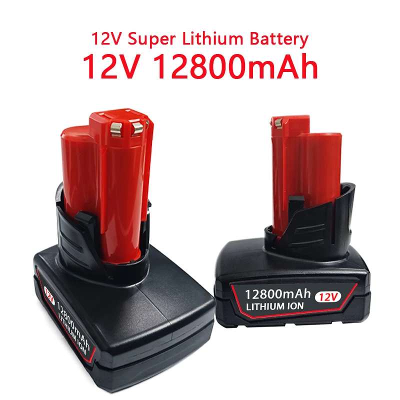 12V 12800mAh M12 Rechargeable Rattery Is Suitable For XC Cordless Tool 48-11-2402 48-11-2411 48-11-2401mil-12a-L Battery.
12V 12800mAh M12 Rechargeable Rattery Is Suitable For XC Cordless Tool 48-11-2402 48-11-2411 48-11-2401mil-12a-L Battery.