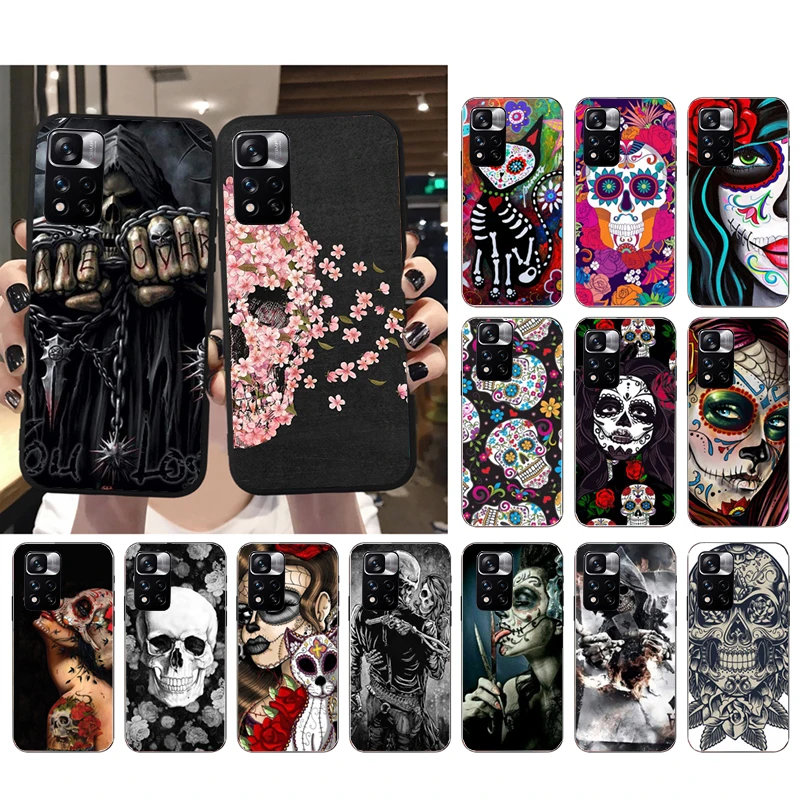 Phone Case For Xiaomi Redmi Note 12Pro 11 11S 11T Pro 10 9Pro Note10S Redmi 10 9 10C 9C Skull Skeleton Woman
Phone Case For Xiaomi Redmi Note 12Pro 11 11S 11T Pro 10 9Pro Note10S Redmi 10 9 10C 9C Skull Skeleton Woman