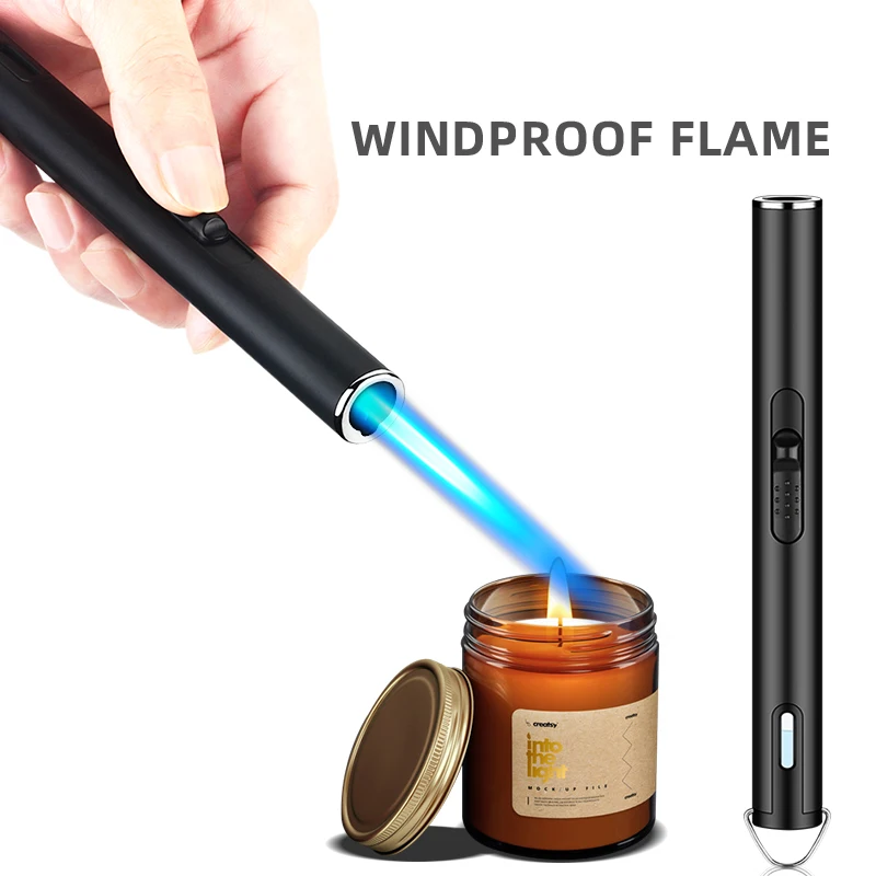 Blue Flame Windproof High-temperature Flame-spraying Gun Inflatable Lighter Cigar Smoking Kitchen Stove Outdoor Barbecue Igniter
Blue Flame Windproof High-temperature Flame-spraying Gun Inflatable Lighter Cigar Smoking Kitchen Stove Outdoor Barbecue Igniter