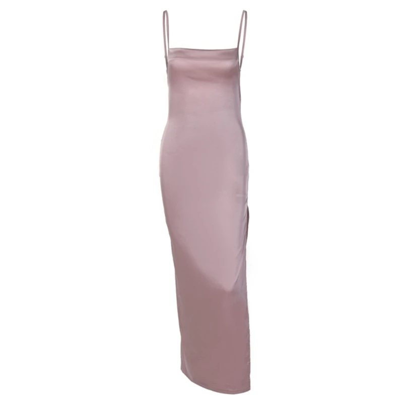Women Satin Slip Cowl Neck Sexy Backless Tie Back Bodycon Cocktail Maxi Dress Drop Shipping
Women Satin Slip Cowl Neck Sexy Backless Tie Back Bodycon Cocktail Maxi Dress Drop Shipping