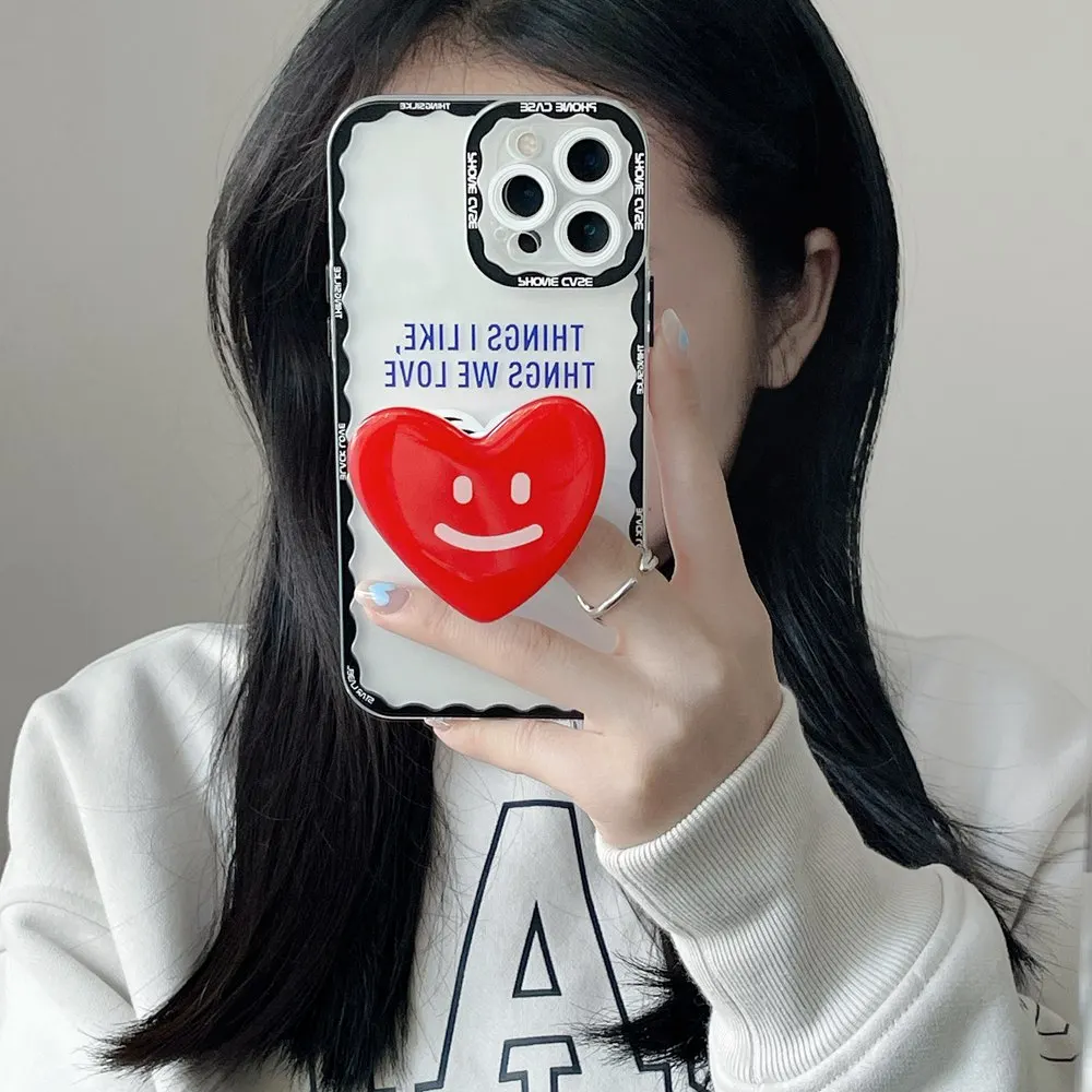 Мягкий прозрачный чехол с подставкой в виде сердца для iphone 11, 12, 13 Pro Max, XS, X, XR, 7, 8 Plus, бампер, Противоударная задняя крышка
Мягкий прозрачный чехол с подставкой в виде сердца для iphone 11, 12, 13 Pro Max, XS, X, XR, 7, 8 Plus, бампер, Противоударная задняя крышка