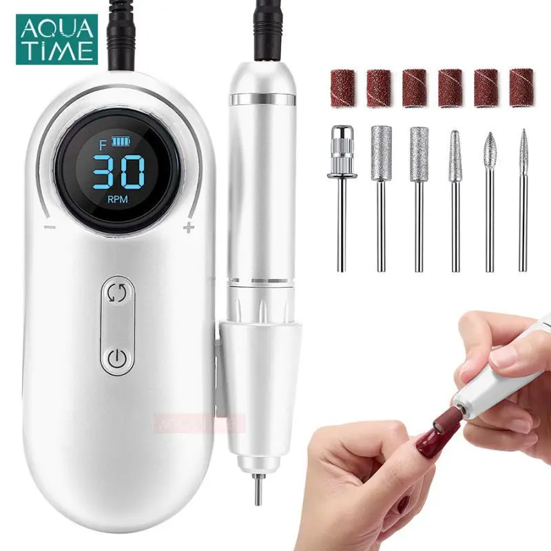 Nail Drill Machine Rechargeable Drill for Nails 30000 RPM Nail File LED Display Electric Nail Drill Equipment Salon Nail Polish
Nail Drill Machine Rechargeable Drill for Nails 30000 RPM Nail File LED Display Electric Nail Drill Equipment Salon Nail Polish