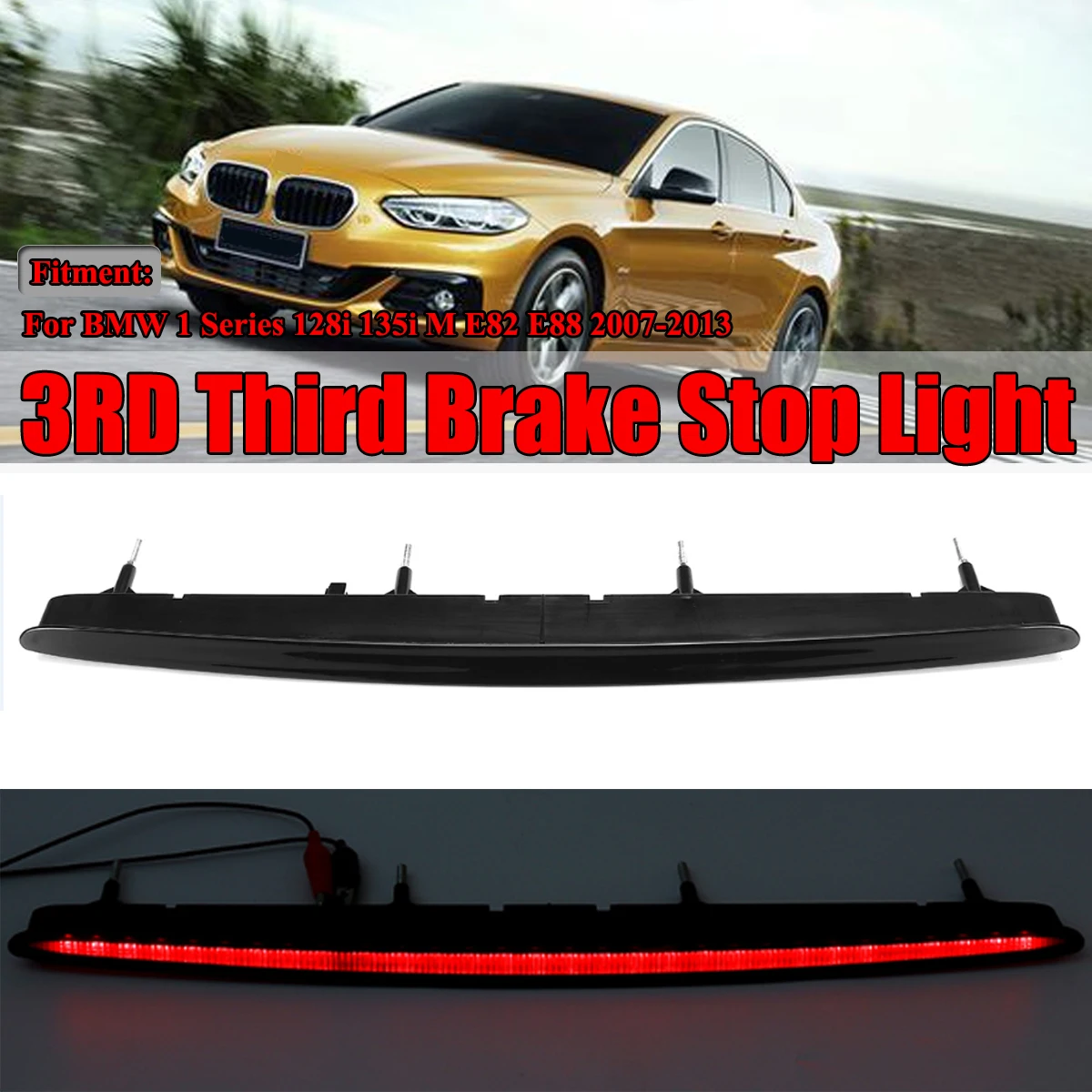 Третий стосветильник для BMW 1 серии 128i 135i 135is E82 E88 2007 2008 2009 2010 2011 2012 2013 63257164978 7164978
Третий стосветильник для BMW 1 серии 128i 135i 135is E82 E88 2007 2008 2009 2010 2011 2012 2013 63257164978 7164978