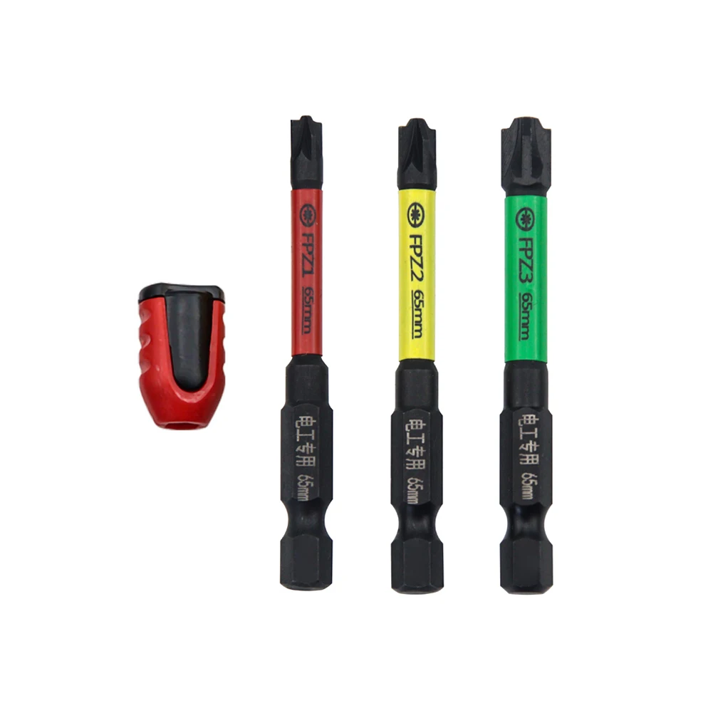 4pcs/set FPH FPZ Special Slotted Cross Screwdriver Bit With Magnetic Ring For Electrician Disassembly Tool Electric Screwdriver
4pcs/set FPH FPZ Special Slotted Cross Screwdriver Bit With Magnetic Ring For Electrician Disassembly Tool Electric Screwdriver