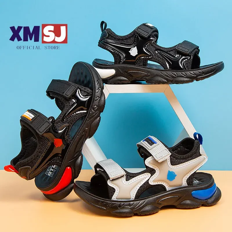 Boys' sandals 2023 new summer open-toed fashion casual polyurethane sandals children's handsome boy sports beach shoes tide
Boys' sandals 2023 new summer open-toed fashion casual polyurethane sandals children's handsome boy sports beach shoes tide