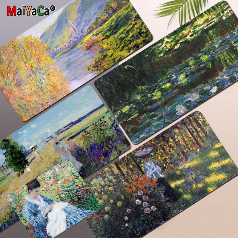 Claude Monet Mousepad New Rubber Mouse Durable Desktop Mousepad Size for Game Keyboard Pad for Gamer
Claude Monet Mousepad New Rubber Mouse Durable Desktop Mousepad Size for Game Keyboard Pad for Gamer