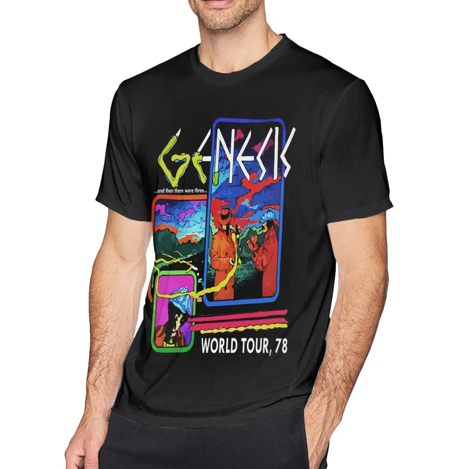 Футболка Genesis Tour 78 мужская с коротким рукавом, официальная рубашка, одежда в стиле аниме
Футболка Genesis Tour 78 мужская с коротким рукавом, официальная рубашка, одежда в стиле аниме